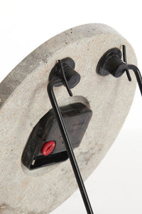 Kamenné stolní hodiny MORENO TRAVERTINE 15 cm - CO.DE Concept