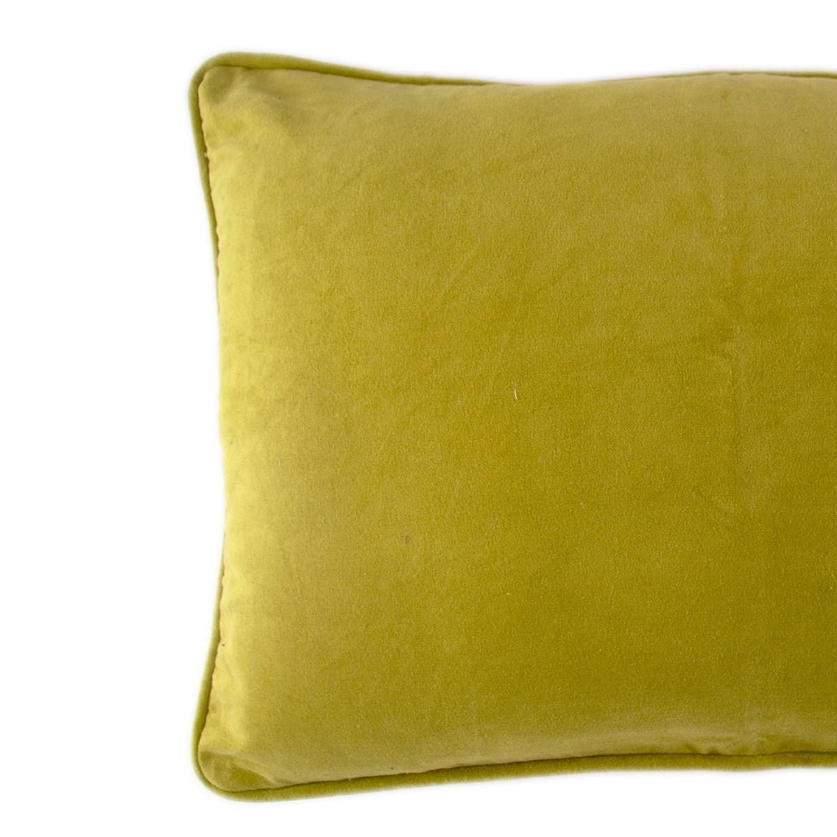 Sametový polštář LALA OLIVE - CO.DE Concept