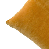 Sametový polštář SHELLIA MUSTARD - CO.DE Concept