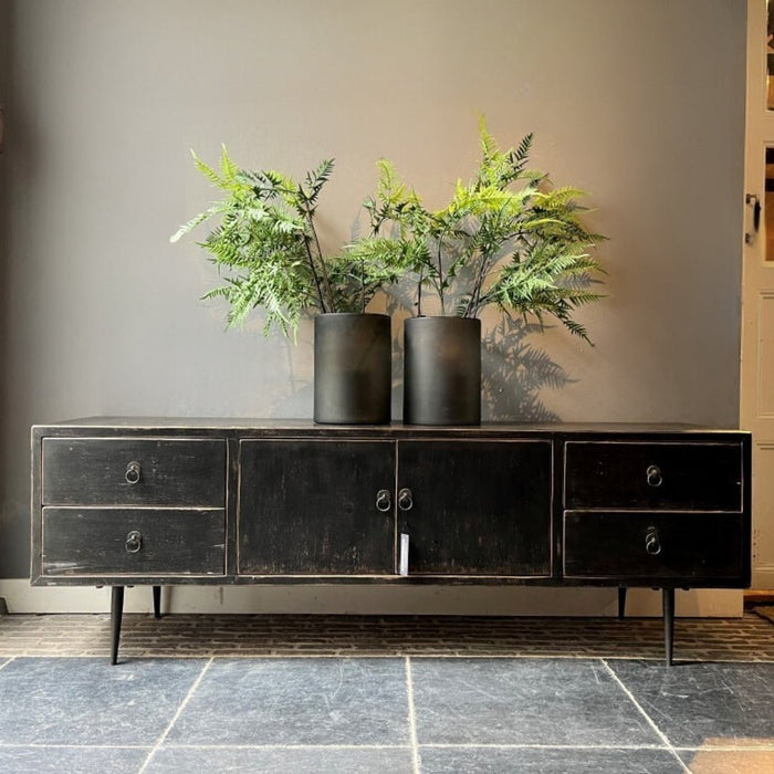 TV stolek LIVORNO BLACK DE PAGTER - CO.DE Concept