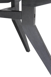 Teakový jídelní stůl STUDIO BLACK 200cm | Jídelní stoly