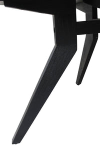 Teakový jídelní stůl STUDIO BLACK 200cm | Jídelní stoly