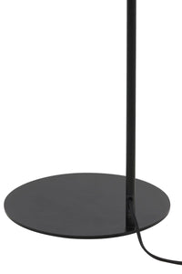 Kovová stojací lampa RAKEL SMOKE + MATT BLACK - CO.DE Concept