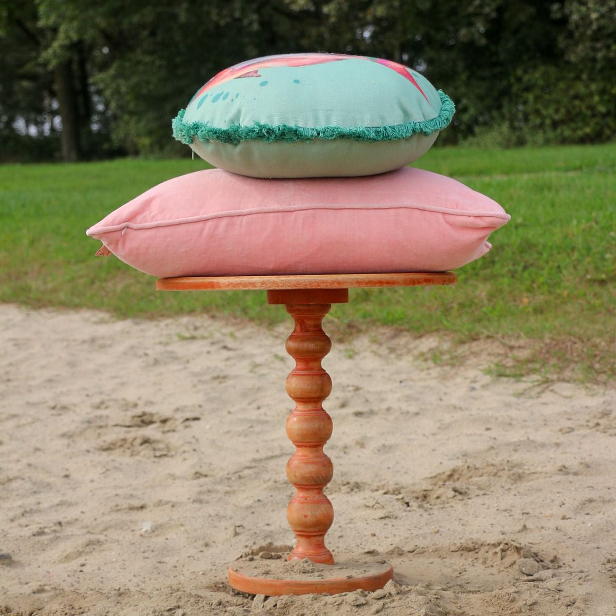 Sametový polštář LALA PINK - CO.DE Concept