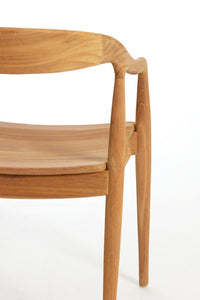 Teaková jídelní židle PALOS NATURAL - CO.DE Concept