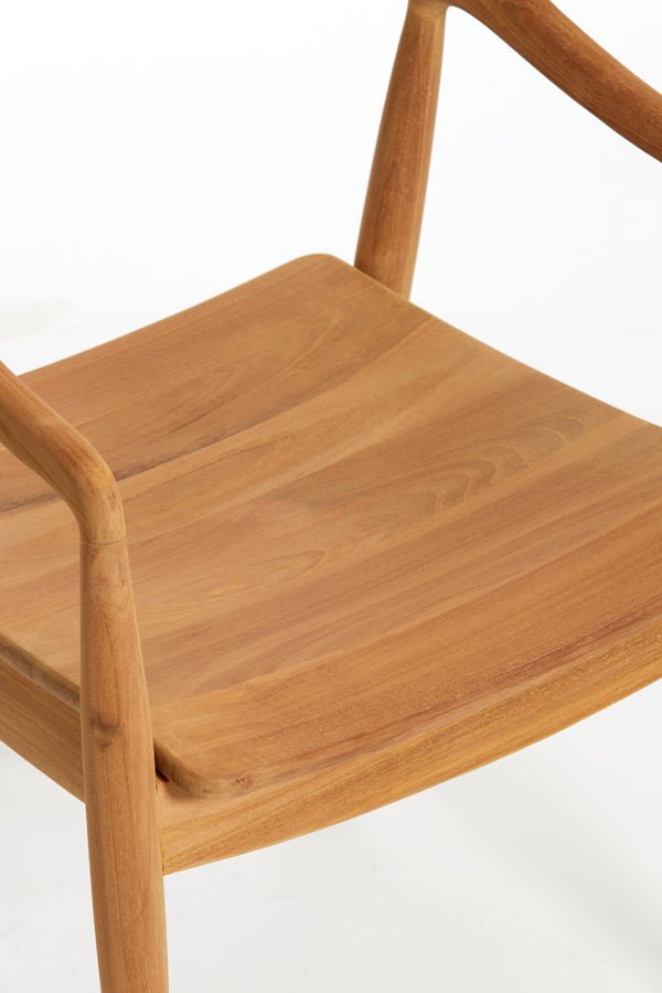 Teaková jídelní židle PALOS NATURAL - CO.DE Concept