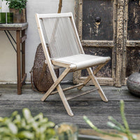 Teaková zahradní židle RAW NATURAL | Židle