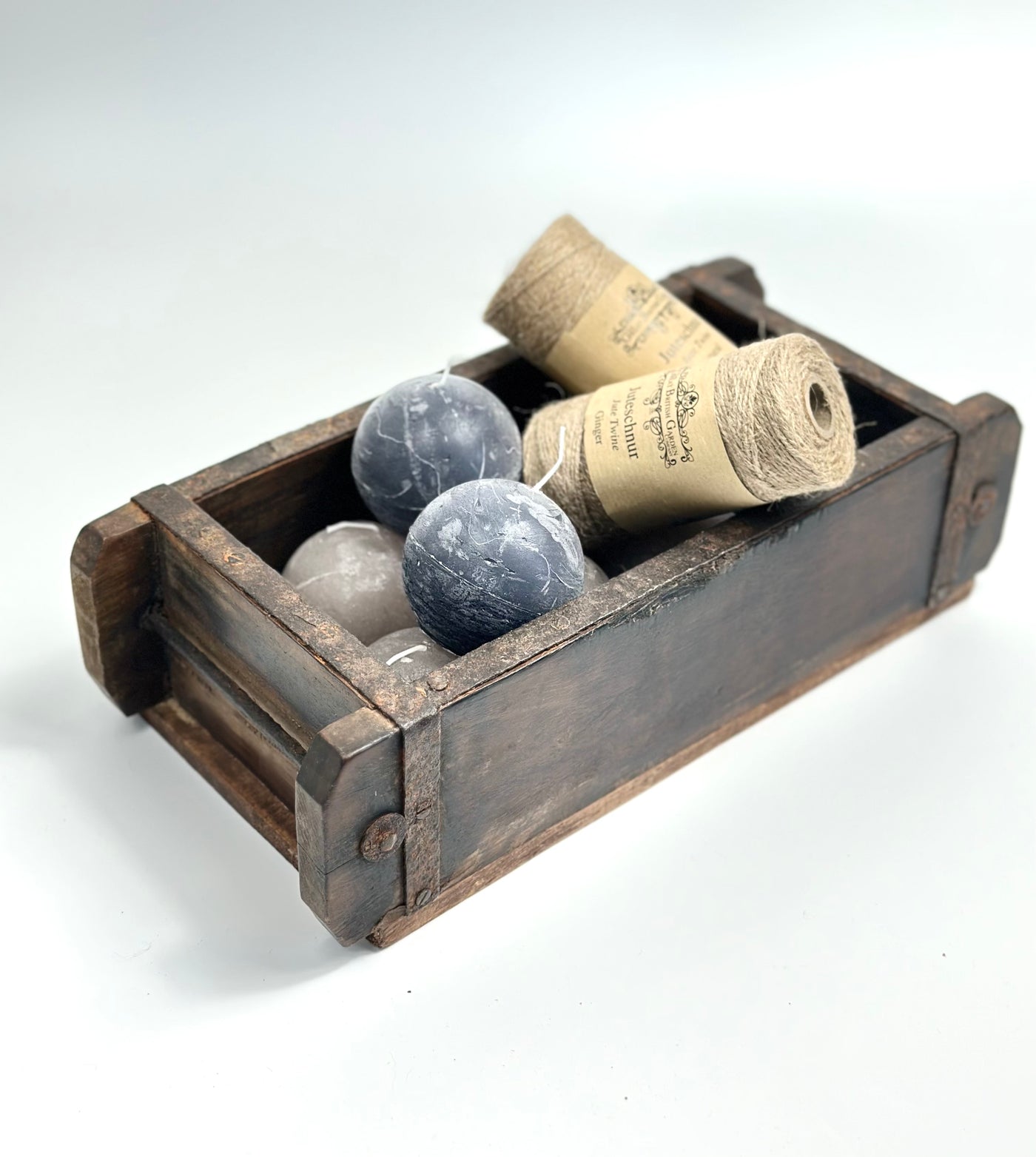 Vintage wooden container