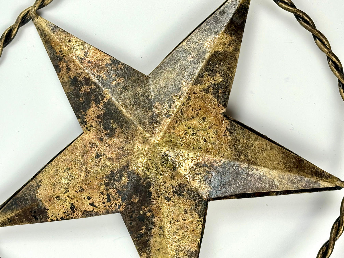 Kovová vánoční hvězda XL