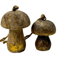 Dřevěná vánoční ozdoba HŘÍBEK M