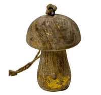 Dřevěná vánoční ozdoba HŘÍBEK M - CO.DE Concept