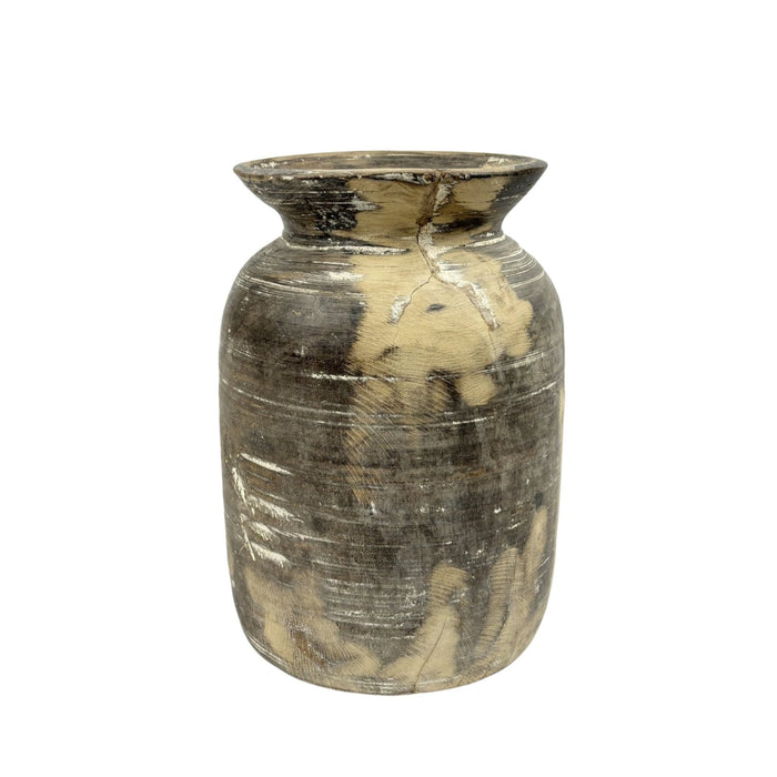 Dřevěná váza NEPAL LIME WASH - CO.DE Concept