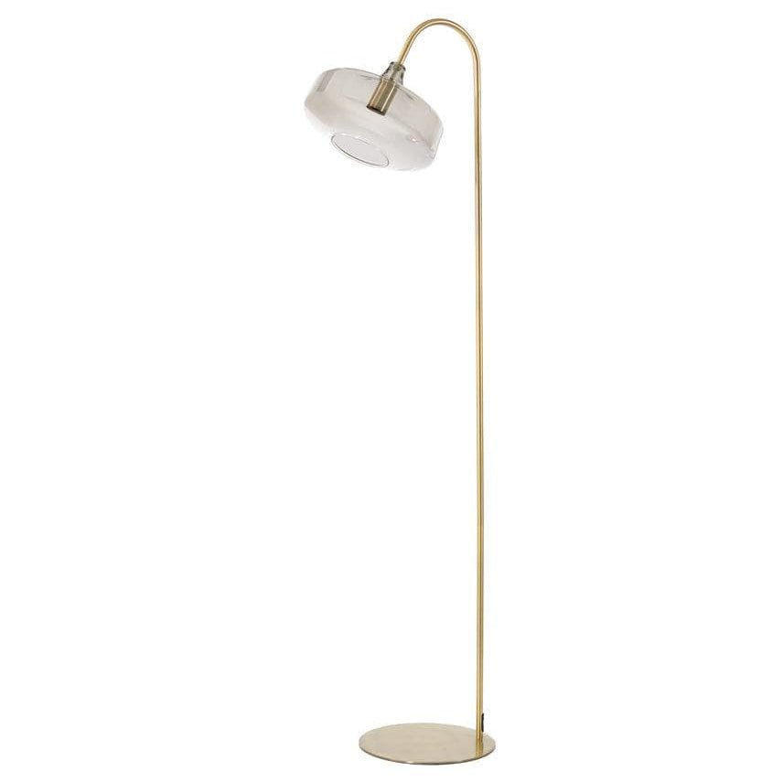 Kovová stojací lampa BRONZ SOLNA - CO.DE Concept