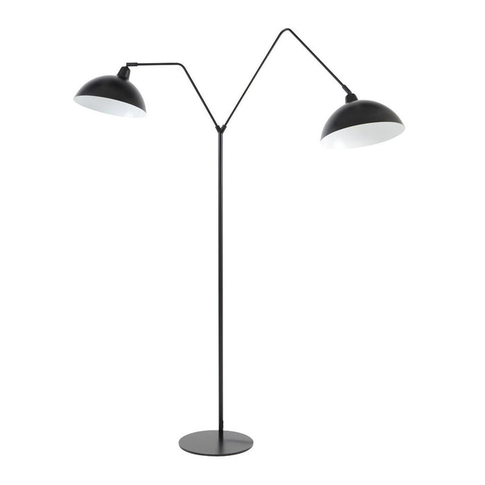 Kovová stojací lampa se dvěma svítidly ORION - CO.DE Concept