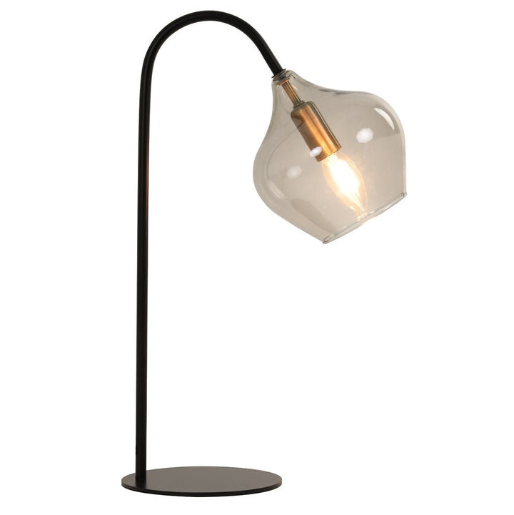 Kovová stolní lampa RAKEL MATT BLACK - CO.DE Concept