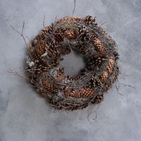 Přírodní věnec se šiškama MOSS - CO.DE Concept