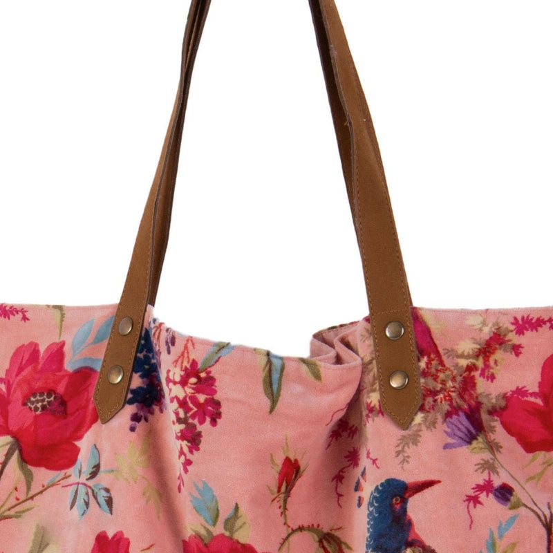 Sametová taška na rameno PARADISE BLOSSOM - CO.DE Concept