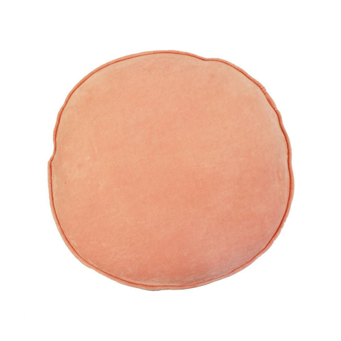 Sametový polštář LALA ROUND PINK - CO.DE Concept