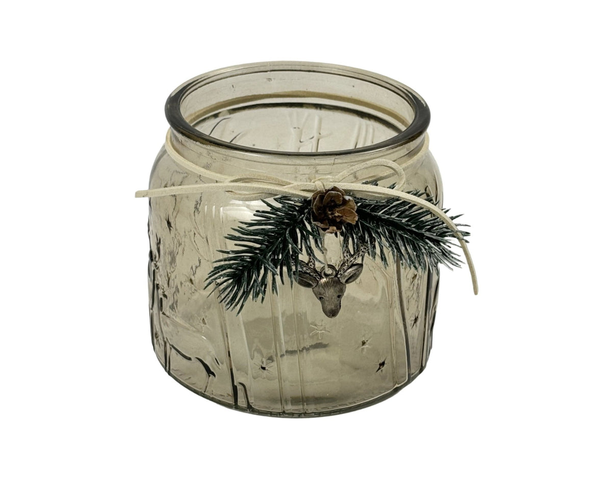 Skleněný vánoční svícen - CO.DE Concept