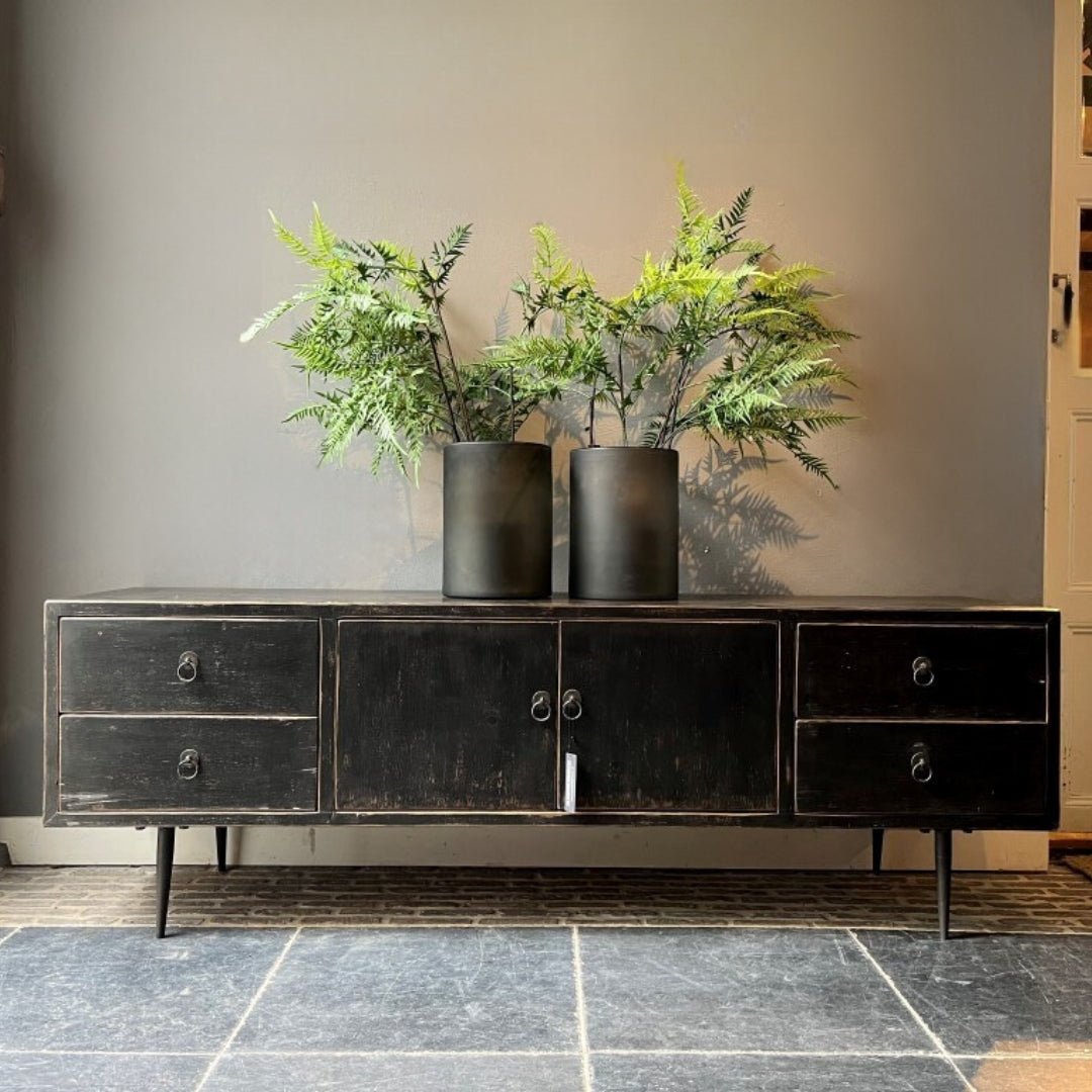 TV stolek LIVORNO BLACK DE PAGTER - CO.DE Concept