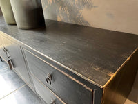 TV stolek LIVORNO BLACK DE PAGTER - CO.DE Concept