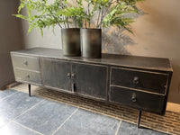 TV stolek LIVORNO BLACK DE PAGTER - CO.DE Concept