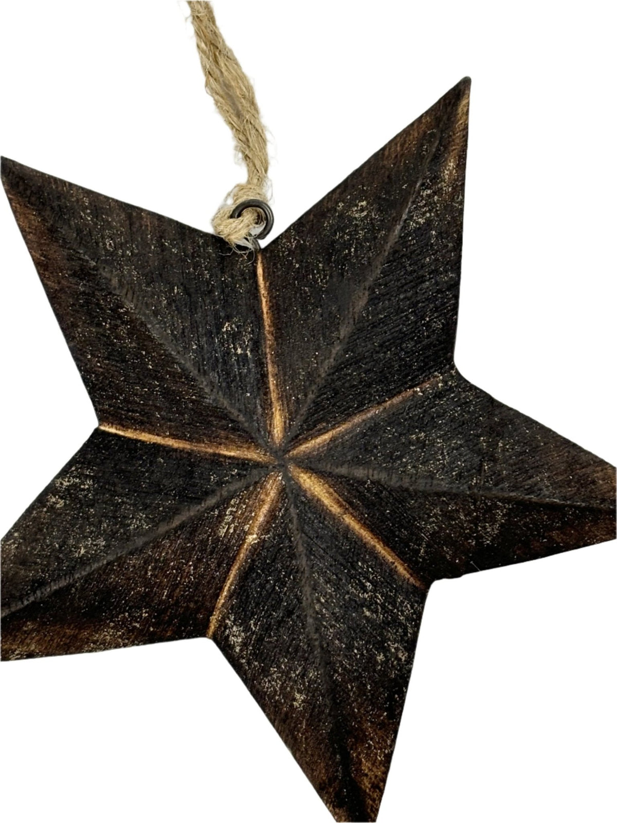 Vánoční hvězda WOOD s patinou - CO.DE Concept