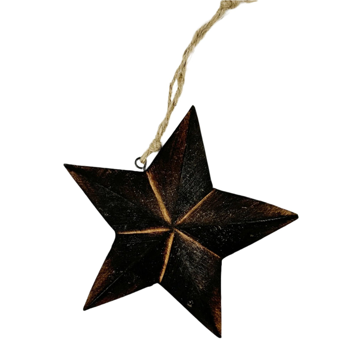 Vánoční hvězda WOOD s patinou - CO.DE Concept