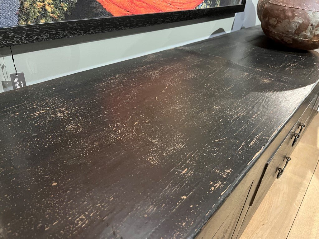Vintage TV Stolek MARINA BLACK DE PAGTER - CO.DE Concept