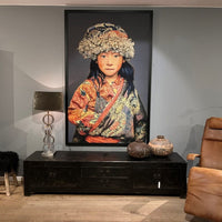 Vintage TV Stolek MARINA BLACK DE PAGTER - CO.DE Concept
