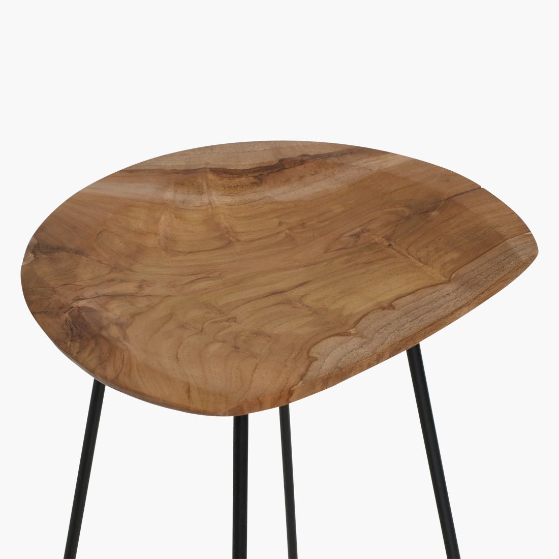 Barová židle hnědá | LOFT NATURAL Raw Materials - CO.DE Concept