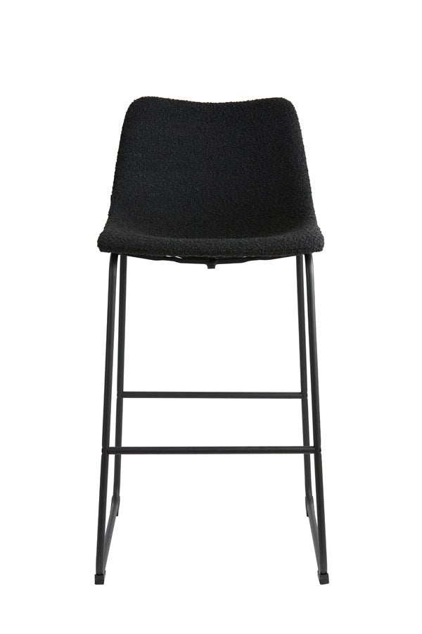 Barová židle JEDDO BOUCLÉ BLACK - CO.DE Concept