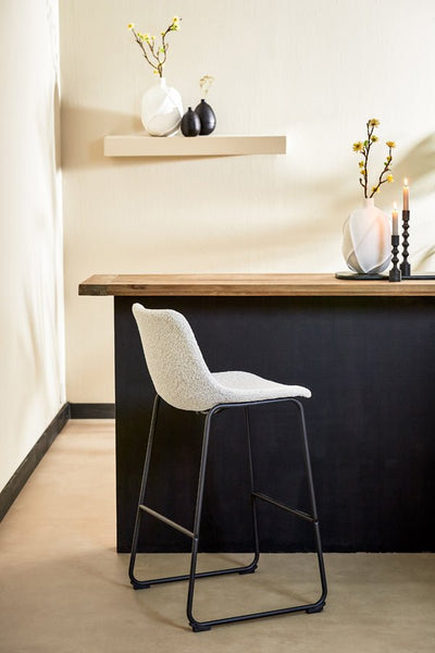 Barová židle JEDDO BOUCLÉ CREAM - CO.DE Concept