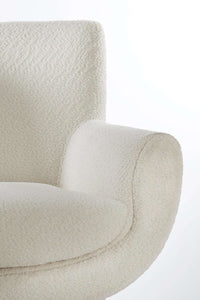 Designové křeslo BOUCLÉ VINSTRA WHITE - CO.DE Concept