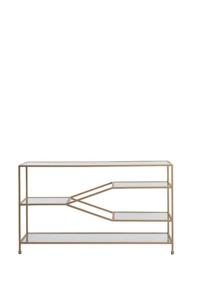 Designový konzolový stolek AINO BEIGE | Kozolové stolky