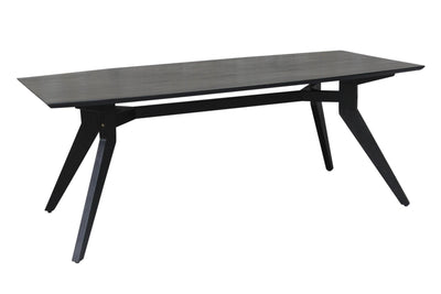 Teakový jídelní stůl STUDIO BLACK 180cm | Jídelní stoly