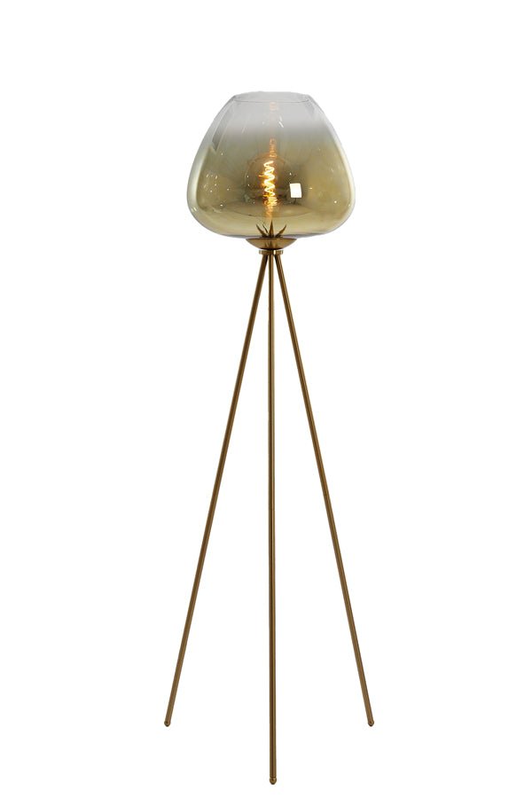 Kovová stojací lampa MAYSON GOLD - CO.DE Concept