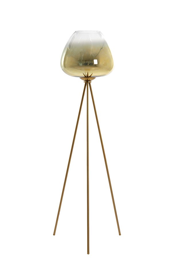 Kovová stojací lampa MAYSON GOLD - CO.DE Concept
