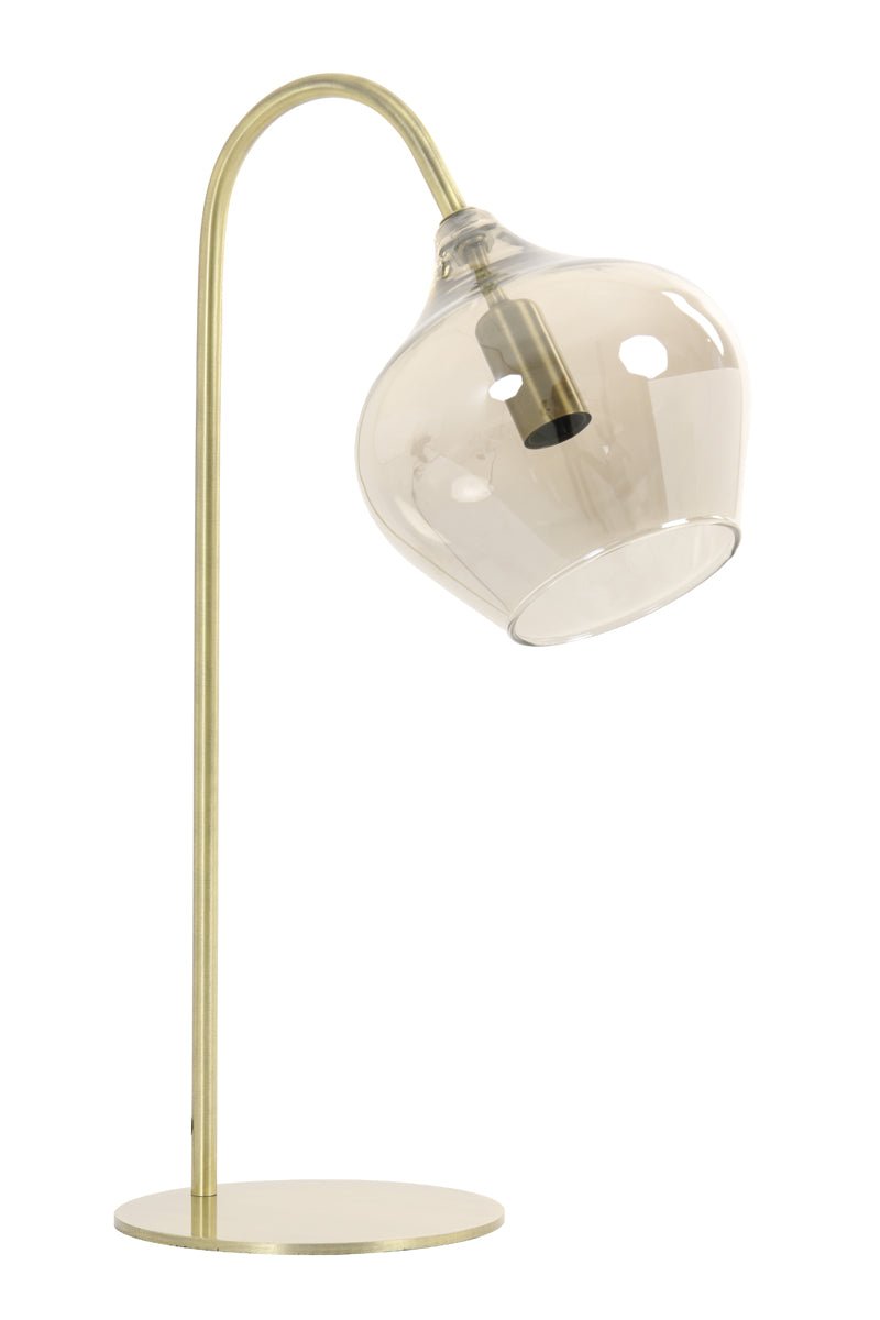 Kovová stolní lampa RAKEL ANTIQUE BRONZE - CO.DE Concept
