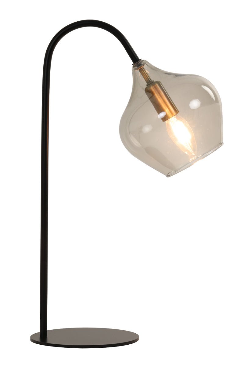 Kovová stolní lampa RAKEL MATT BLACK - CO.DE Concept