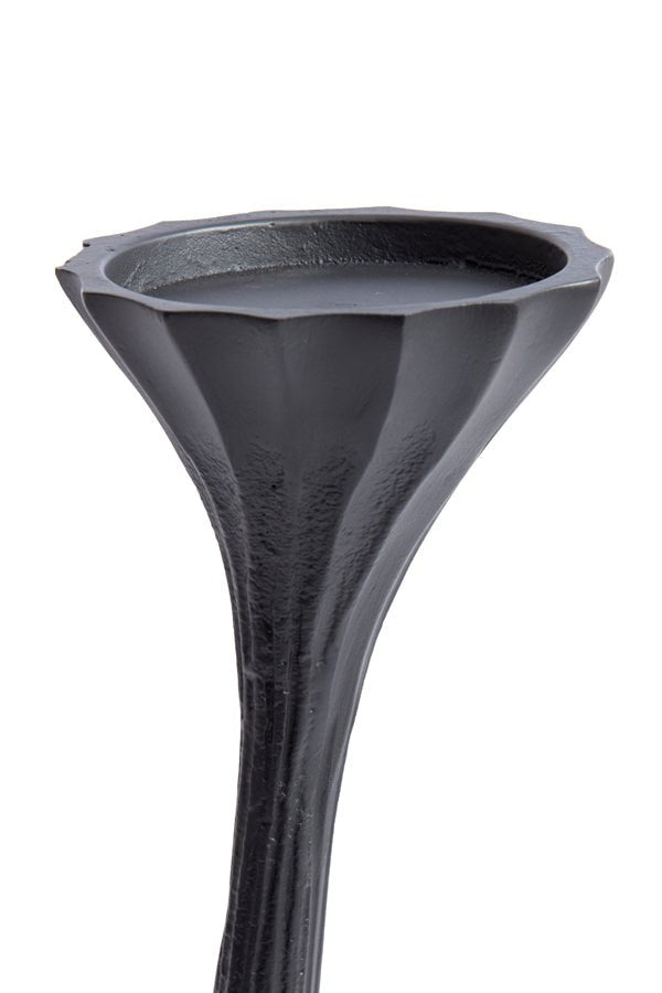 Kovový svícen NYOKO matt black - CO.DE Concept