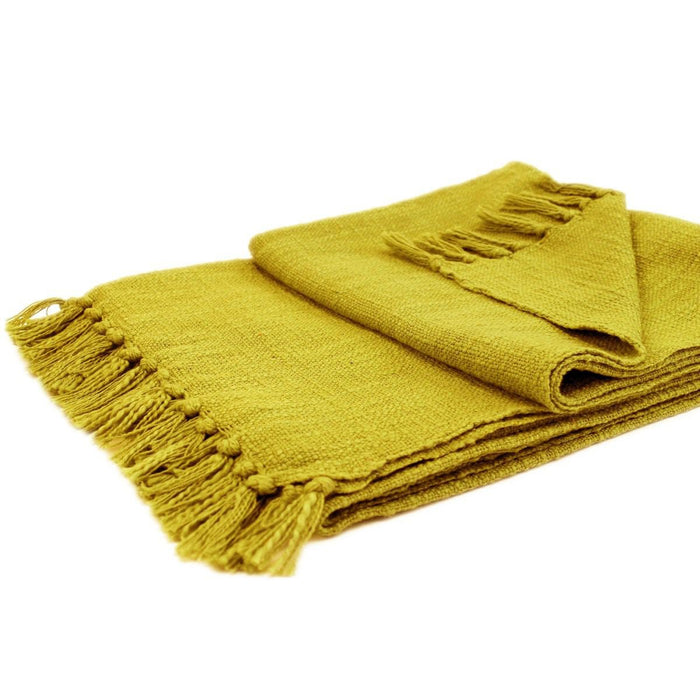 Pléd SHELLIA OCRE - CO.DE Concept