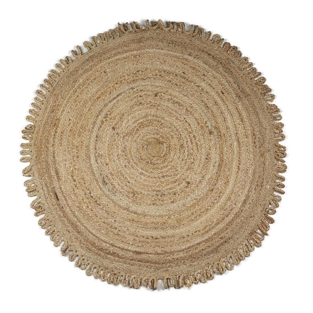 Přírodní koberec z juty LOOP | Koberce