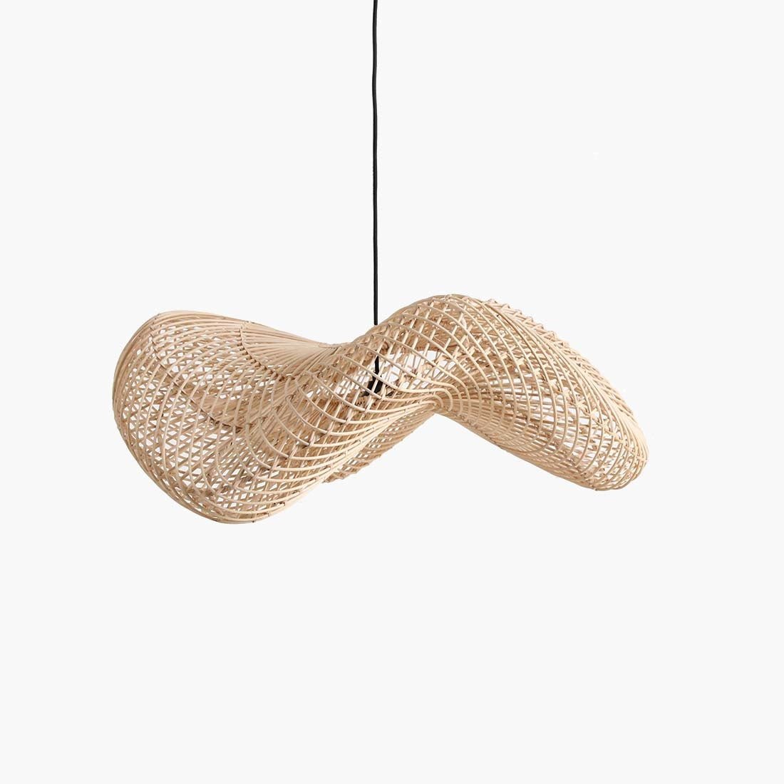 Ratanové světlo WAVE NATURAL L - CO.DE Concept