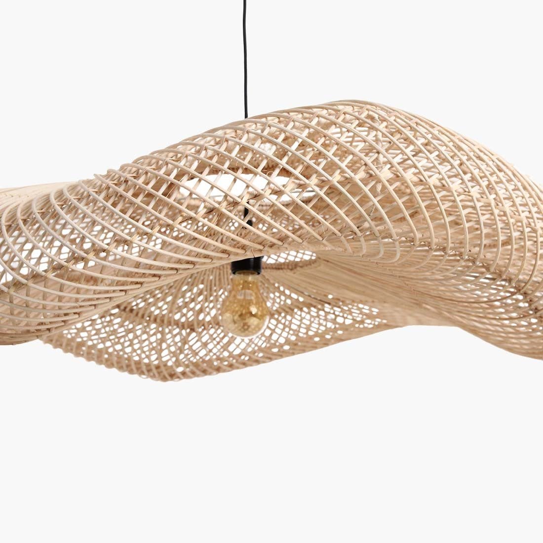 Ratanové světlo WAVE NATURAL XL - CO.DE Concept
