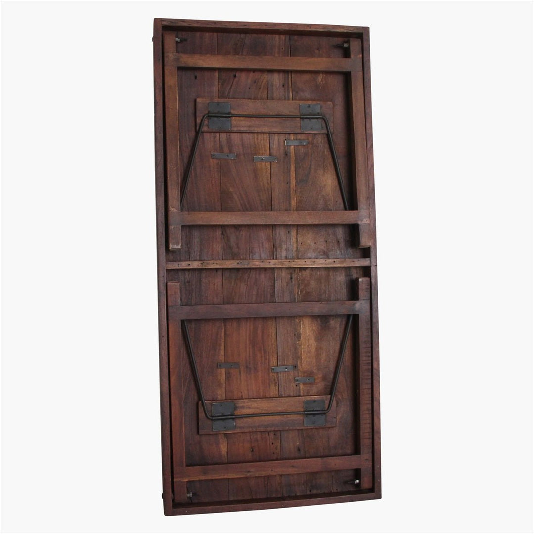 Rustikální dřevěný jídelní stůl skládací VINTAGE 165cm - CO.DE Concept