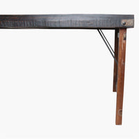 Rustikální dřevěný jídelní stůl VINTAGE BLACK 165cm - CO.DE Concept