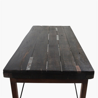 Rustikální dřevěný jídelní stůl VINTAGE BLACK 165cm - CO.DE Concept