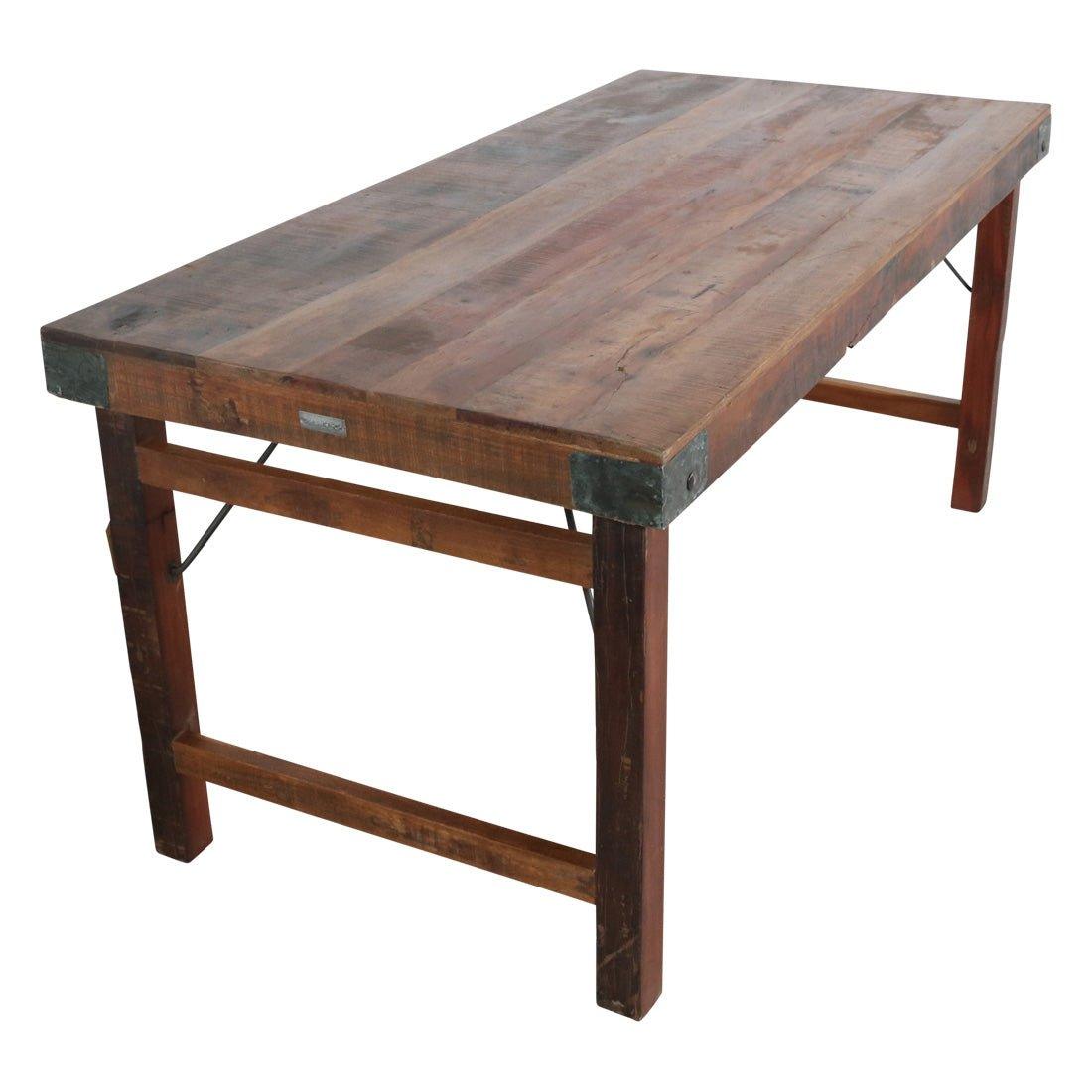 Rustikální jídelní stůl | FACTORY |  165cm | Jídelní stoly