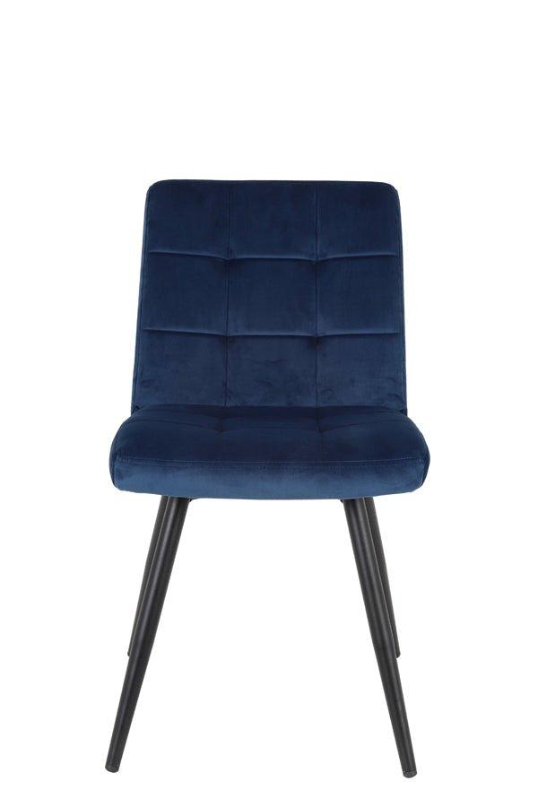 Sametová jídelní židle BLUE | Jídelní židle
